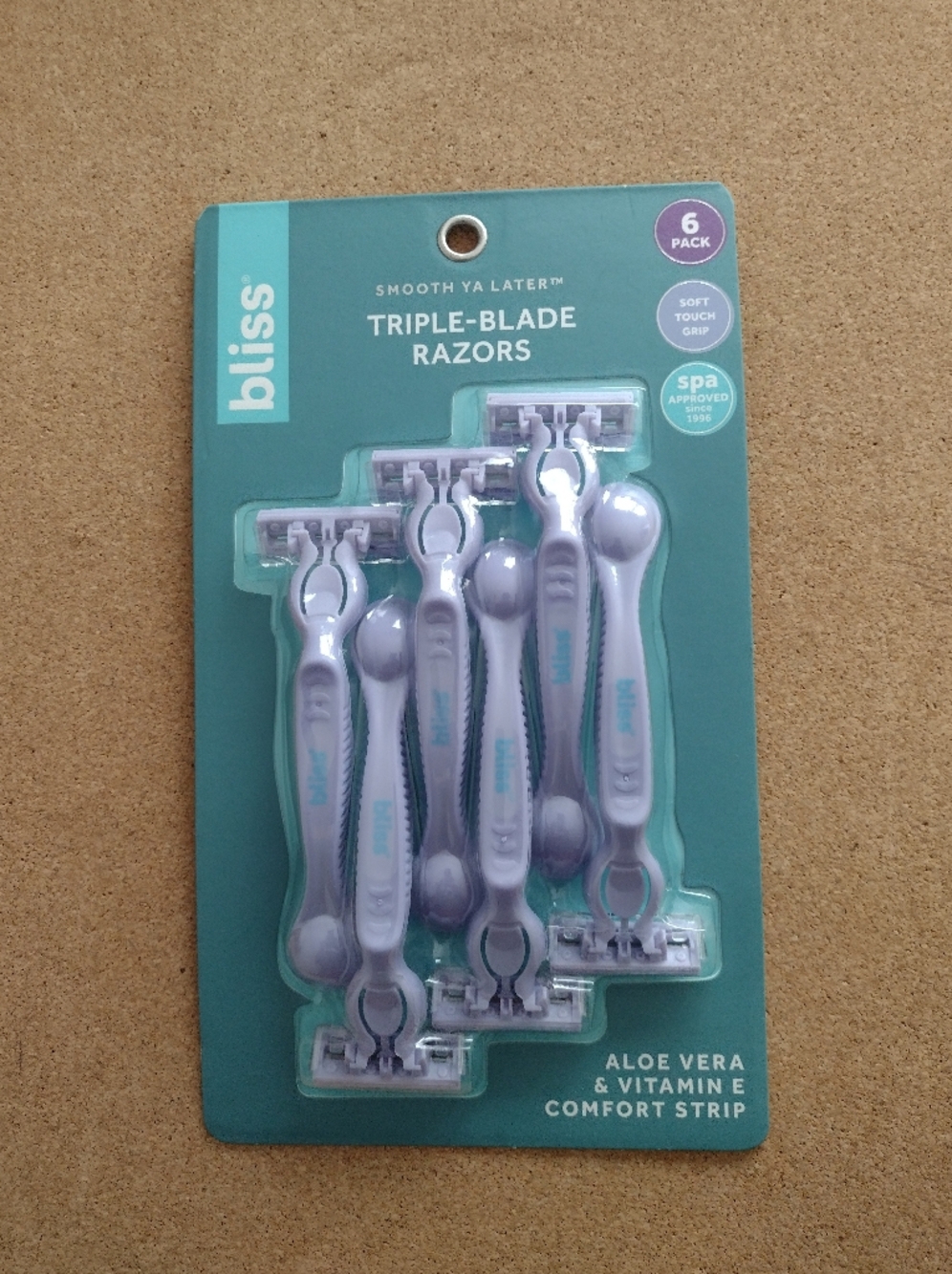 Bliss Smooth Ya Later Triple Blade Razors 6 pack